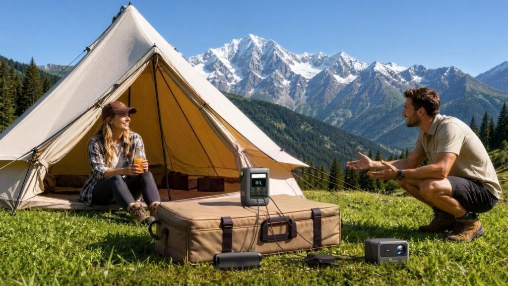 Zu wenig Powerbank, zu viel Powerstation? Die passende Powerstation Camping für unterwegs Powerstation Camping